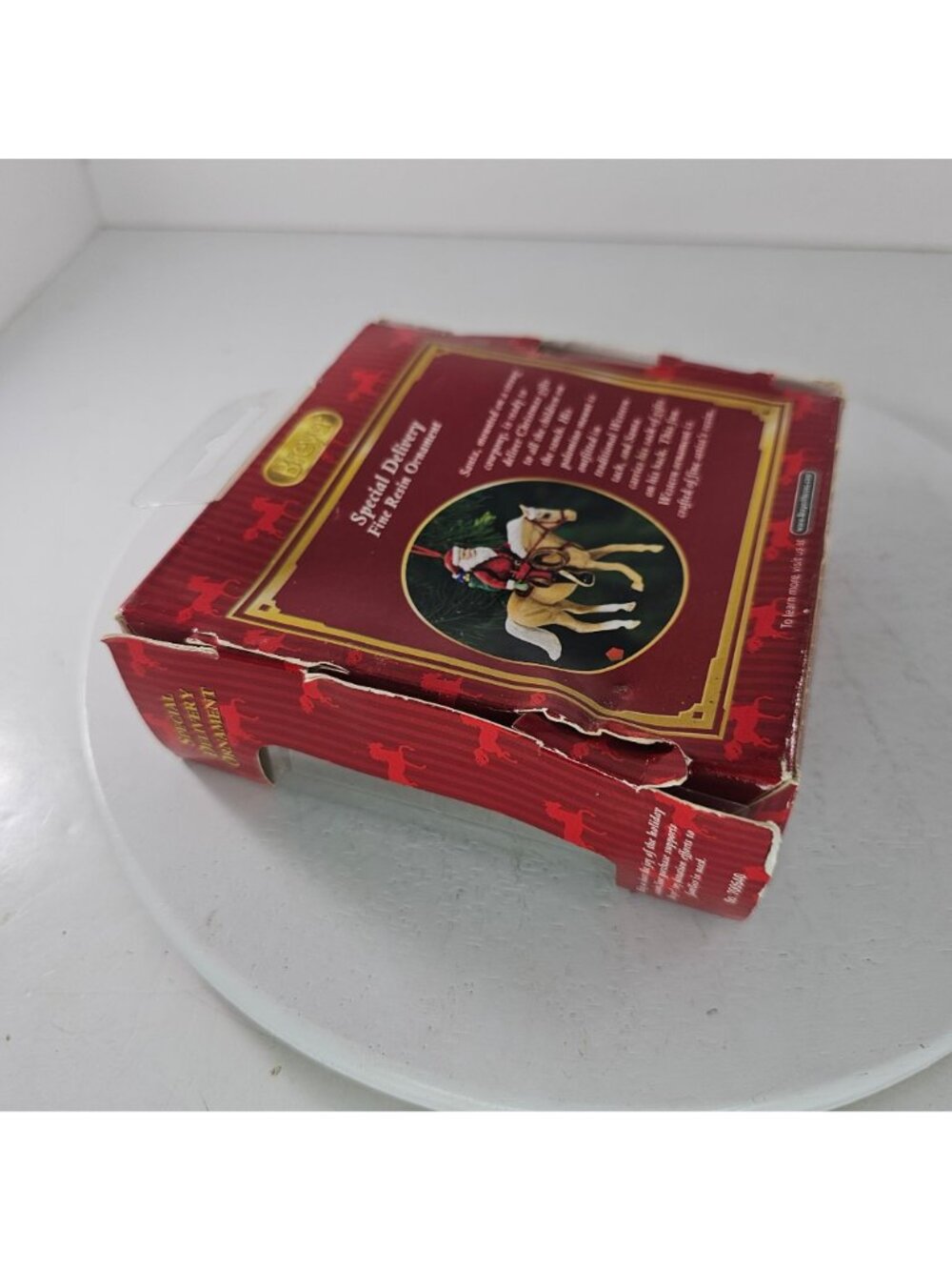 Breyer Special Delivery Ornament Santa Horse 700640 Decoration New Damaged Box - Picture 8 of 8